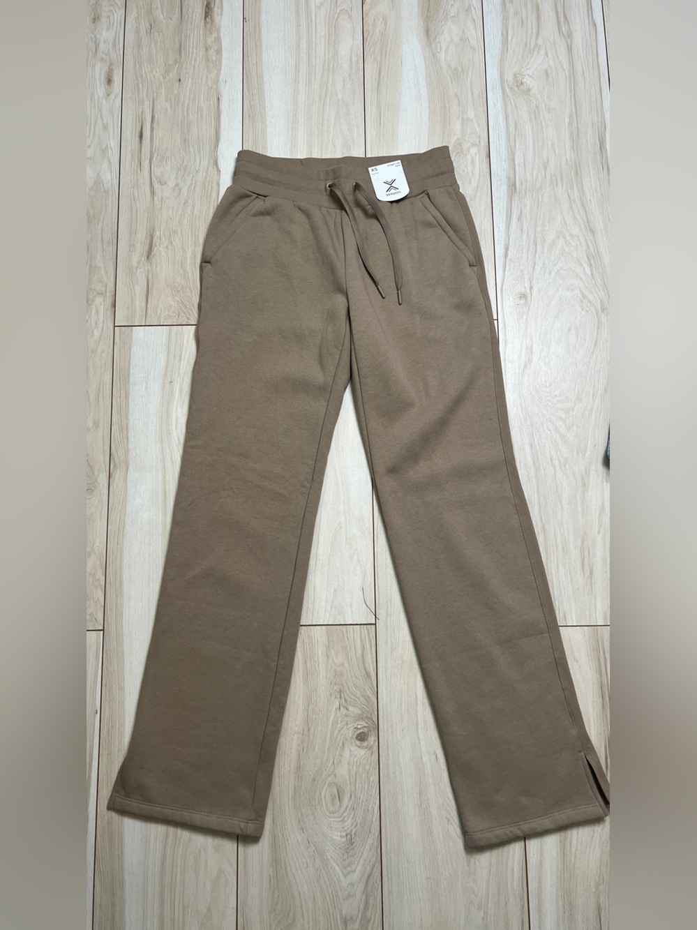 Xersion Taupe Drawstring Lounge Pants